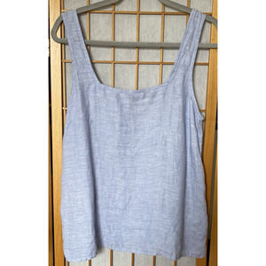 Tahari 100% Hemp Tank Top Medium